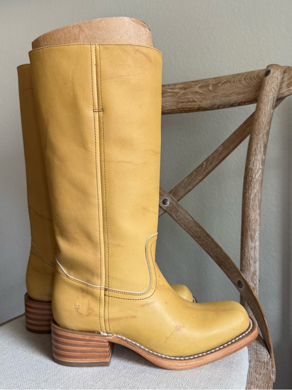 Frye Campus 14L Boots banana - Picture 9 of 9